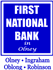 First National Bank in Olney